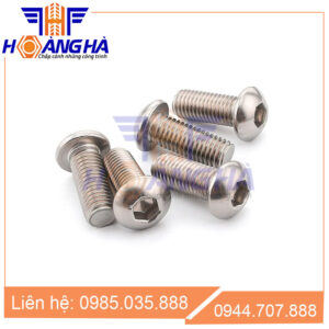 Bu lông inox lục giác chìm đầu cầu DIN 7380