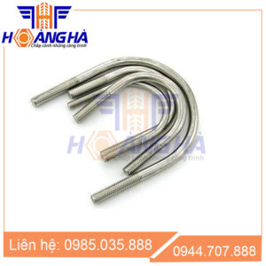 Bộ Ubolt inox ôm ống Φ22