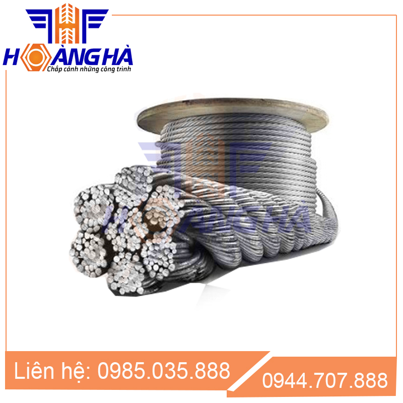 Cáp thép inox | Bu lông Hoàng Hà