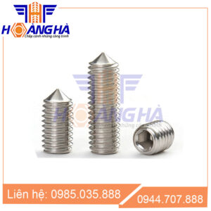 Vít trí lục giác đầu nhọn DIN914