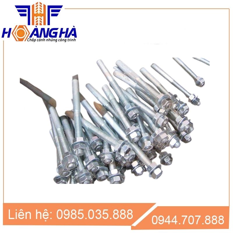 Bu lông móng mạ kẽm nhúng