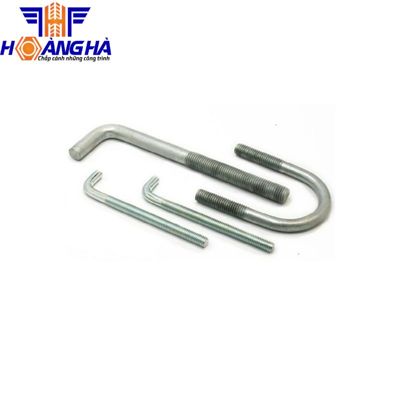 Bulong móng mạ kẽm nhúng nóng có hình dạng chữ L, chữ U