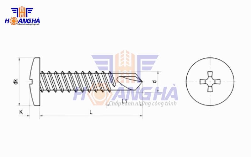 Các loại vít tự khoan chính hãng Các loại vít tự khoan chính hãng