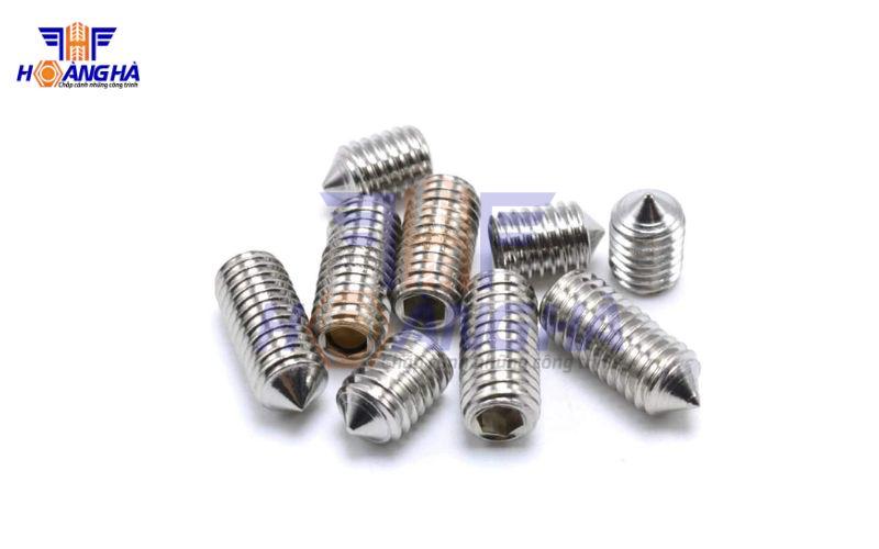 bu lông lục giác chìm m8 đầu nhọn