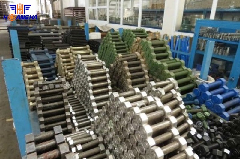 Chất liệu của bu lông ốc vít