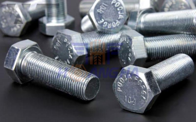 Vật liệu chế tạo bu lông hệ inch