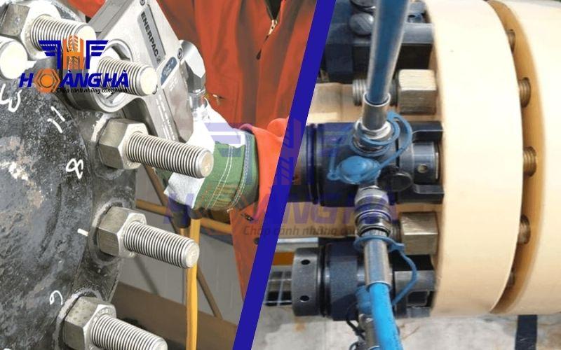 Ứng dụng của bu lông hệ inch