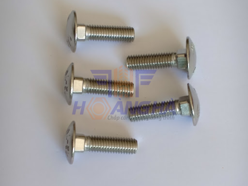 bu lông đầu tròn cổ vuông