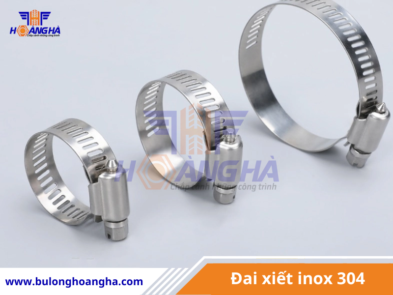 đai xiết inox 304