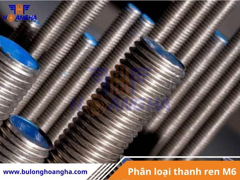 Phân loại thanh ren M6