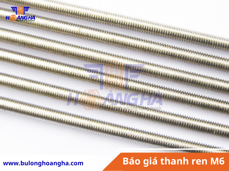 Bảng báo giá thanh ren M6 mới nhất