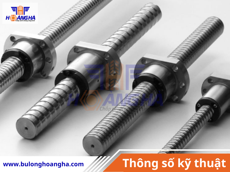 Thông số kỹ thuật của thanh ren M6