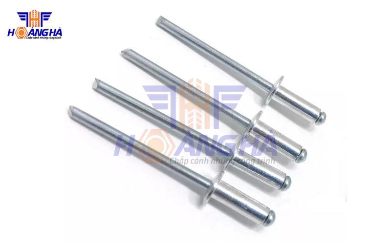 Kích thước đinh rút Rive tiêu chuẩn phù hợp với mọi nhu cầu