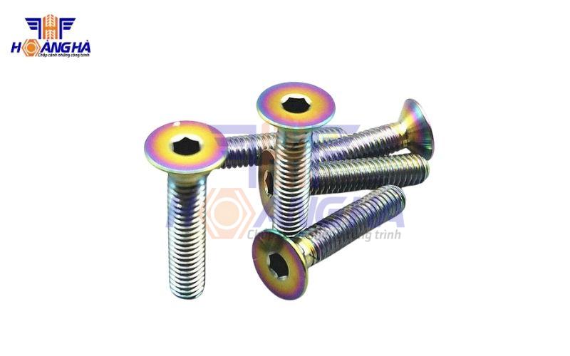 Phân biệt bulong titan và inox