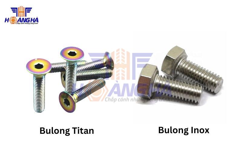 Hướng dẫn phân biệt Bulong Titan và Inox chi tiết nhất