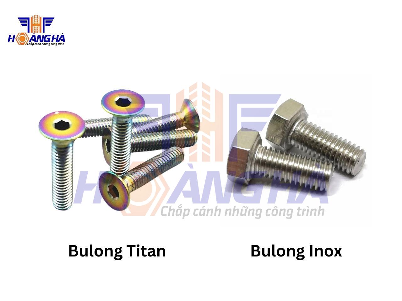 Titan và inox chất lượng cao