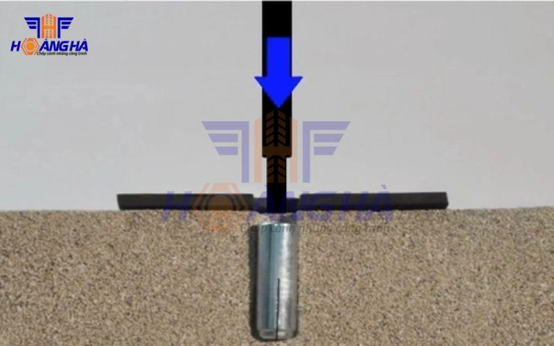 Lưu ý lắp đặt tắc kê đạn