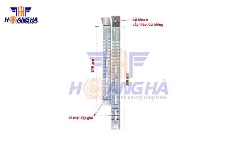 Thép râu tường nhập khẩu