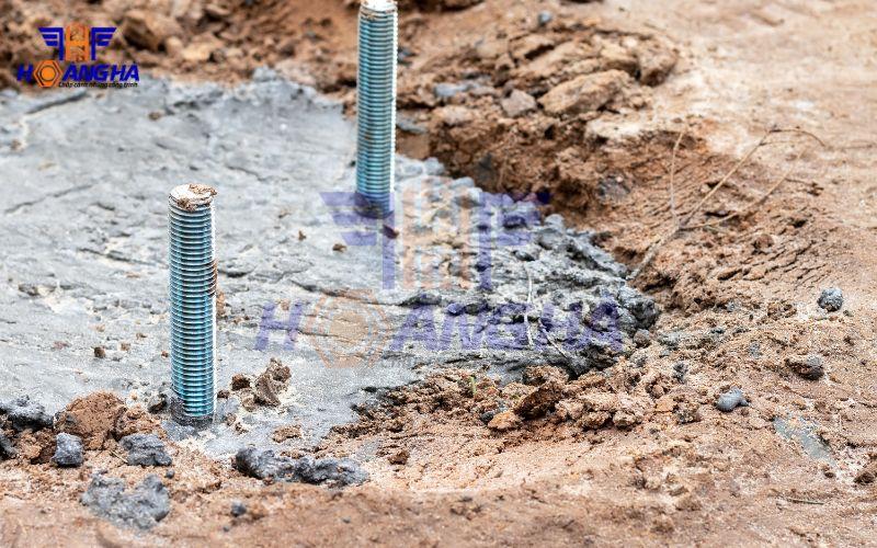 Lưu ý về định mức lắp đặt bulong neo Lưu ý về định mức lắp đặt bulong neo