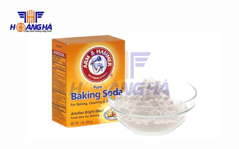 Tẩy rỉ set bằng baking soda