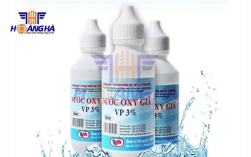 Sử dụng Oxy già để tẩy rỉ set cho ốc vít