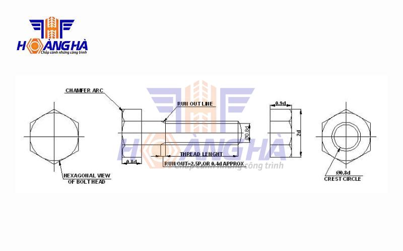 Cách tính tiết diện bu lông