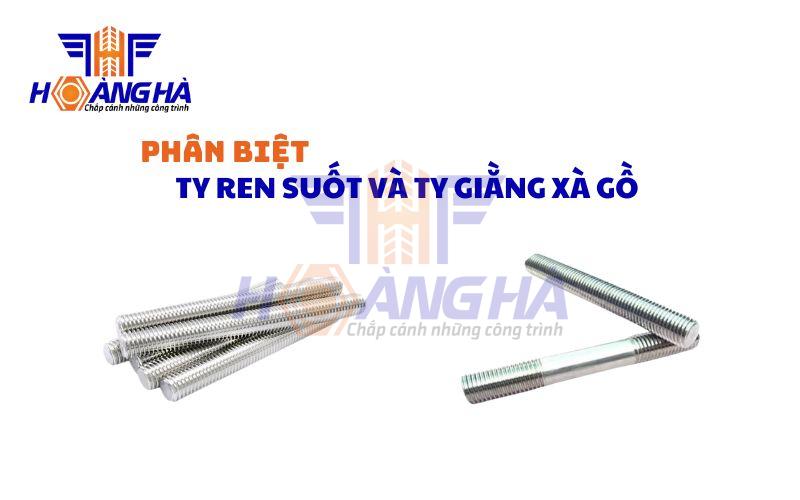 Ty ren suốt và ty giằng xà gồ