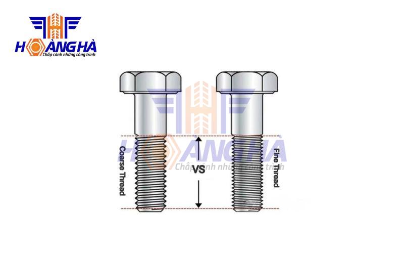 Vít ren thô và Vít ren mịn