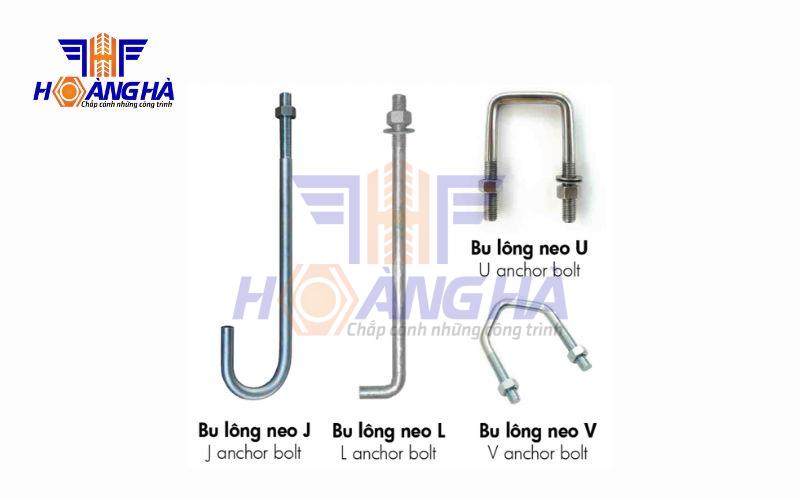 Phân loại bu lông neo liên kết