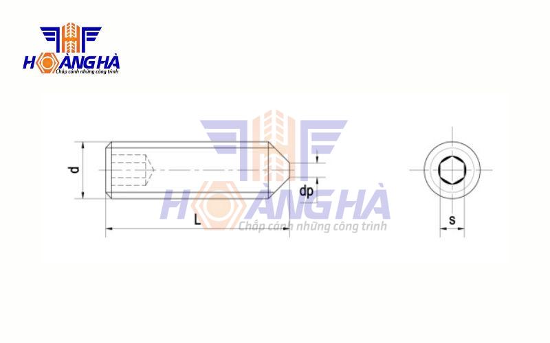 Cấu tạo chi tiết của vít trí đầu bi