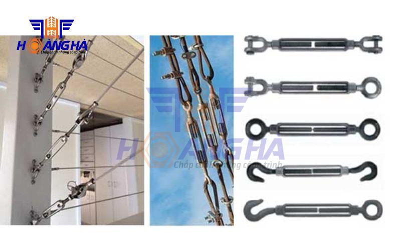 Các loại tăng đơ khác nhau