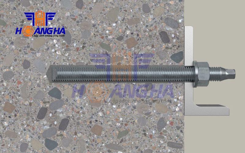 Bu lông hóa chất không bị ảnh hưởng bởi ẩm ướt