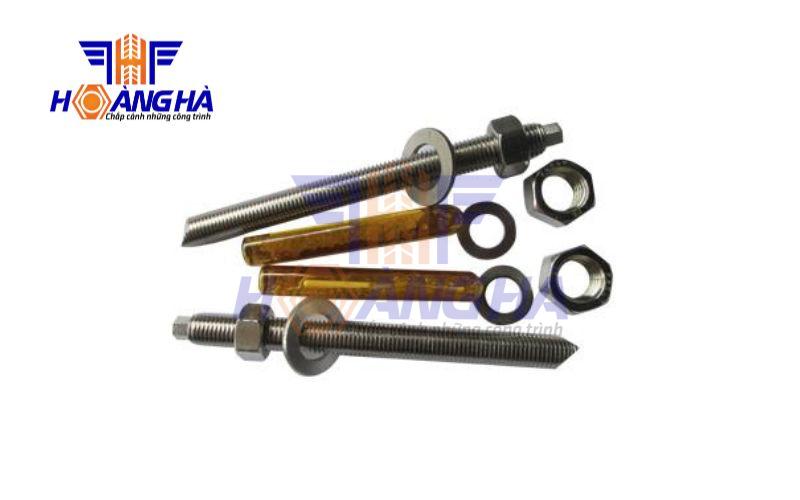 Bu lông hóa chất thường dùng trong cố định lan can