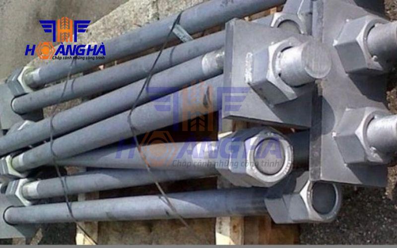 Nơi nào có kết cấu thép và bê tông liên kết, nơi đó cần dùng bu lông neo chân cột.