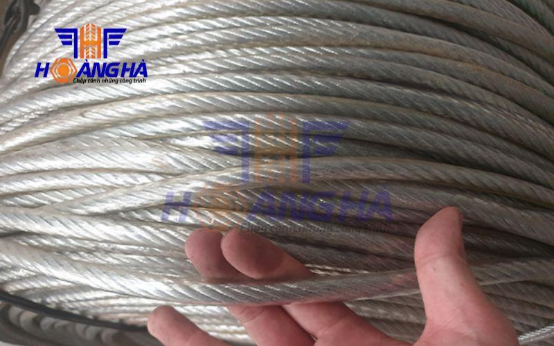 Ưu điểm nổi bật của cáp thép bọc nhựa