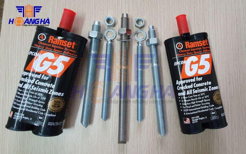 Báo giá bulong hóa chất Ramset mới nhất