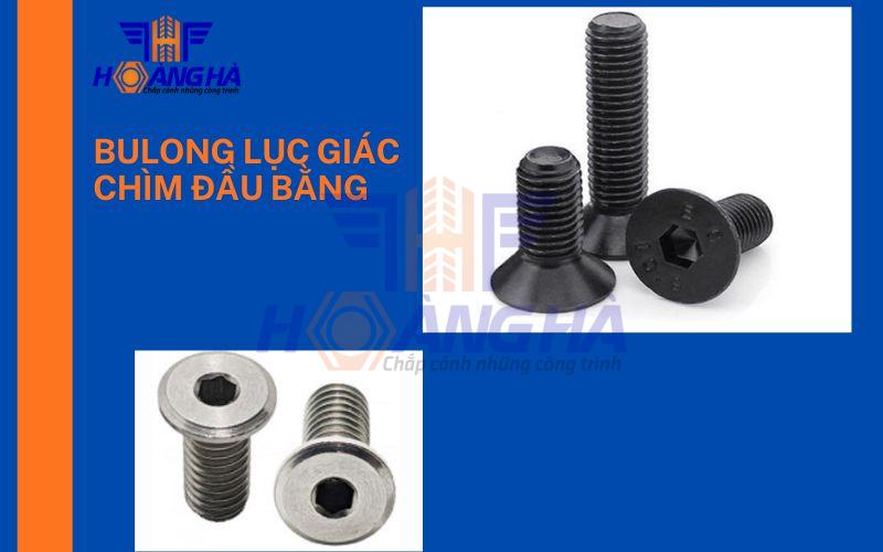 Bu lông lục giác chìm đầu bằng