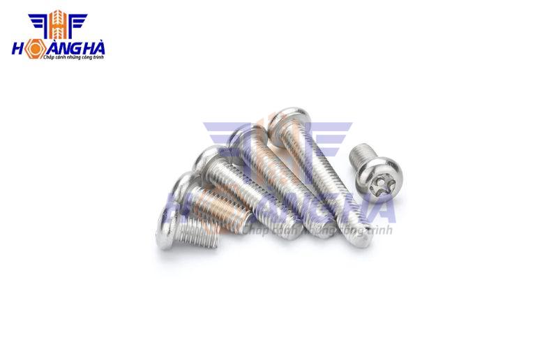Bu lông hoa thị được sản xuất tù thép hoặc inox
