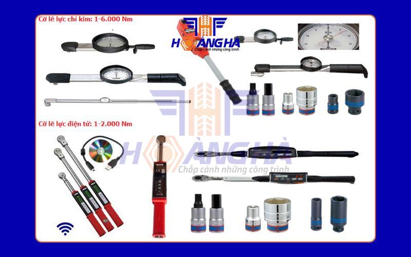 Tổng hợp các loại cờ lê lực
