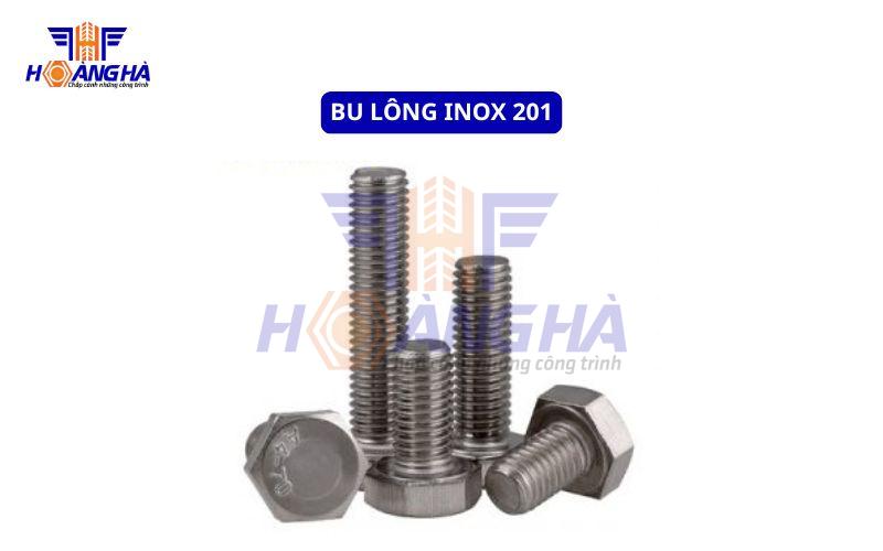 Bu lông inox 201