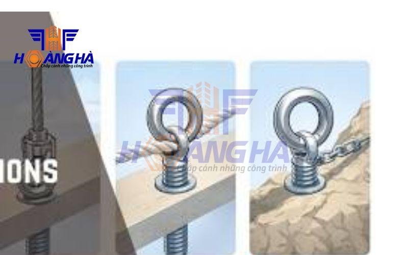 Ứng dụng của bu lông vòng