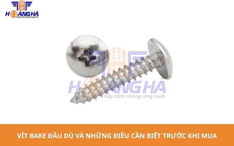 Vít bake đầu dù